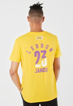 Camiseta Amarillo-Violeta NBA Masculino