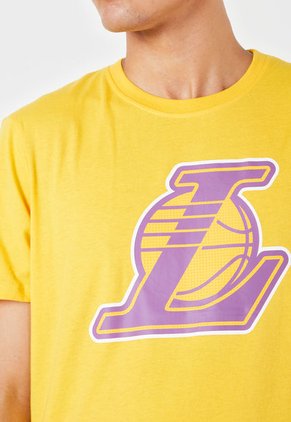 Camiseta Amarillo-Violeta NBA Masculino