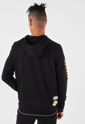 Hoodie Negro-Violeta-Amarillo NBA Masculino