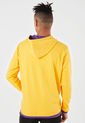 Hoodie Amarillo-Violeta NBA Masculino de NBA