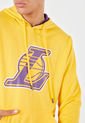 Hoodie Amarillo-Violeta NBA Masculino de NBA
