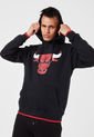 Hoodie Negro-Rojo-Blanco NBA Chicago Bulls de NBA