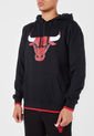 Hoodie Negro-Rojo-Blanco NBA Chicago Bulls de NBA