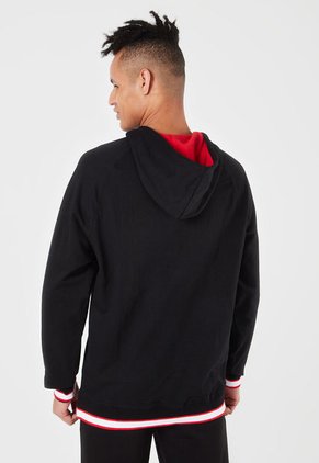 Hoodie Negro-Rojo-Blanco NBA Chicago Bulls