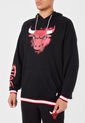 Hoodie Negro-Rojo-Blanco NBA Chicago Bulls de NBA