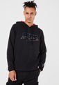 Hoodie Negro-Rojo NBA Masculino de NBA