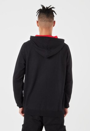 Hoodie Negro-Rojo NBA Masculino