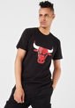 Camiseta Negro-Rojo-Blanco NBA Chicago Bulls de NBA