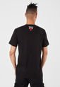 Camiseta Negro-Rojo-Blanco NBA Chicago Bulls de NBA