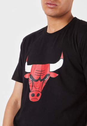 Camiseta Negro-Rojo-Blanco NBA Chicago Bulls