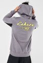Hoodie Gris-Amarillo-Negro NBA Los Angeles Lakers de NBA