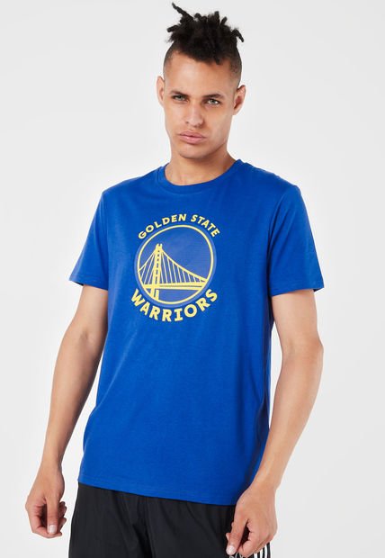 Camiseta Azul-Amarillo NBA Golden State Warriors