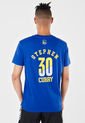 Camiseta Azul-Amarillo NBA Golden State Warriors de NBA