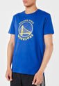 Camiseta Azul-Amarillo NBA Golden State Warriors de NBA