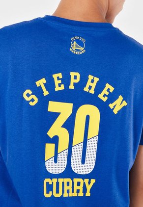 Camiseta Azul-Amarillo NBA Golden State Warriors