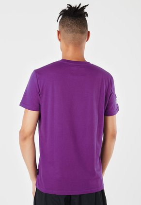 Camiseta Violeta-Amarillo-Blanco NBA Los Angeles Lakers