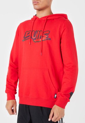 Hoodie Rojo-Negro NBA Masculino