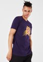Camiseta Violeta-Naranja NBA Los Phoenix Suns de NBA