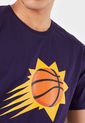 Camiseta Violeta-Naranja NBA Los Phoenix Suns de NBA