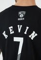 Camiseta Negro-Blanco NBA Brooklyn Nets de NBA