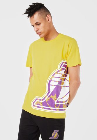 Camiseta Amarillo-Violeta NBA Masculino NBA