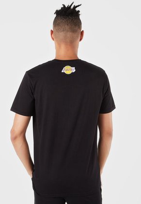 Camiseta Negro-Amarillo-Violeta NBA Masculino