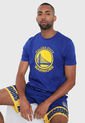 Camiseta Azul-Amarillo NBA Golden State Warriors de NBA
