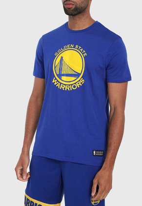 Camiseta Azul-Amarillo NBA Golden State Warriors