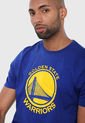 Camiseta Azul-Amarillo NBA Golden State Warriors de NBA