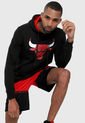 Buzo Negro-Rojo-Blanco NBA Chicago Bulls de NBA