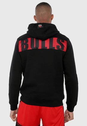 Buzo Negro-Rojo-Blanco NBA Chicago Bulls