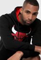 Buzo Negro-Rojo-Blanco NBA Chicago Bulls de NBA