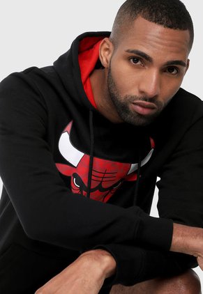 Buzo Negro-Rojo-Blanco NBA Chicago Bulls