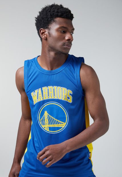 Esqueleto Azul-Amarillo-Blanco NBA Golden State Warriors