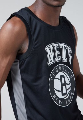Esqueleto Negro-Marfil-Gris NBA Brooklyn Nets
