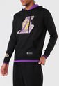 Hoodie Negro-Violeta-Amarillo NBA Los Angeles Lakers de NBA