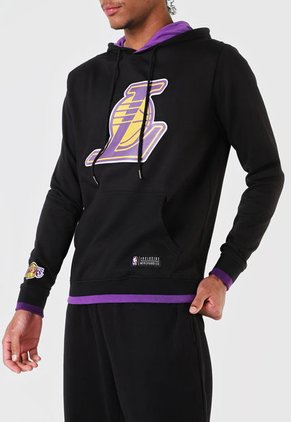 Hoodie Negro-Violeta-Amarillo NBA Los Angeles Lakers