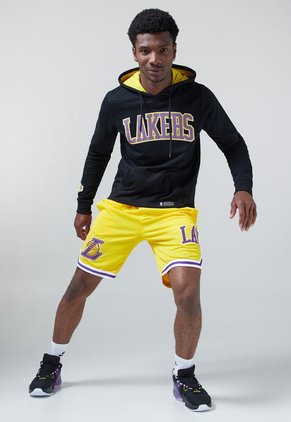 Hoodie Negro-Violeta-Amarillo NBA Los Ángeles Lakers