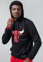 Hoodie Negro-Rojo-Blanco NBA Chicago Bulls de NBA