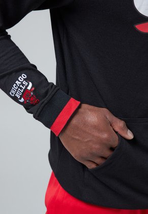 Hoodie Negro-Rojo-Blanco NBA Chicago Bulls
