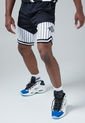 Pantaloneta Negro-Blanco NBA Brooklyn Nets de NBA
