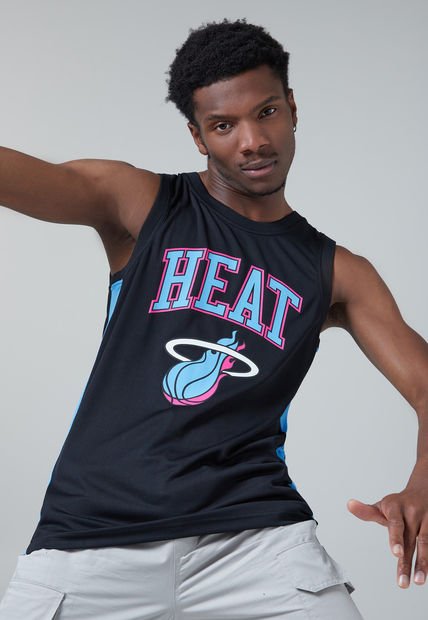 Esqueleto Negro-Celeste-Fucsia NBA Miami Heat - Compra Ahora | Dafiti  Colombia