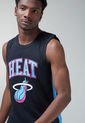 Esqueleto Negro-Celeste-Fucsia NBA Miami Heat de NBA