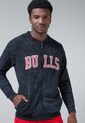 Chaqueta Gris-Rojo-Blanco NBA Chicago Bulls de NBA
