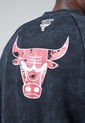 Chaqueta Gris-Rojo-Blanco NBA Chicago Bulls de NBA