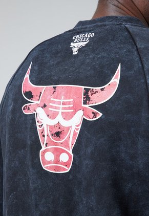 Chaqueta Gris-Rojo-Blanco NBA Chicago Bulls