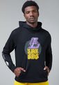 Hoodie Negro-Lila-Amarillo NBA Los Ángeles Lakers de NBA