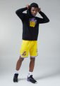 Hoodie Negro-Lila-Amarillo NBA Los Ángeles Lakers de NBA
