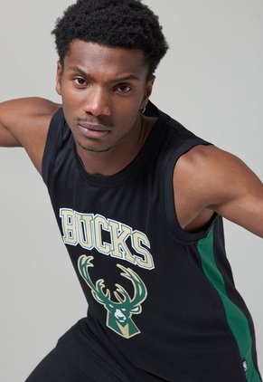 Esqueleto Negro-Beige-Verde NBA Milwaukee Bucks