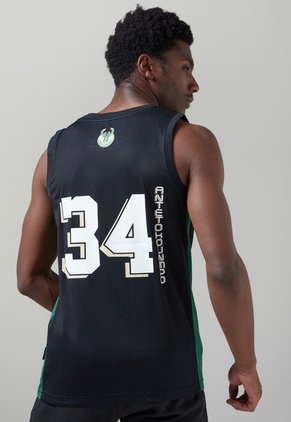 Esqueleto Negro-Beige-Verde NBA Milwaukee Bucks